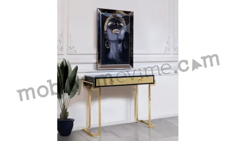 Vense Gold Metal Ayaklı Dresuar