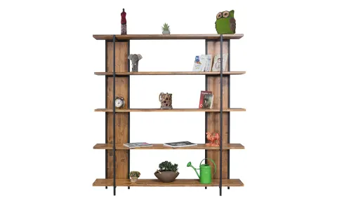 Wooden Ahşap Büyük Kitaplık