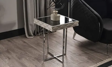 Metalica Metal Ayaklı Yan Sehpa