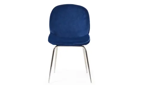 Küba Gümüş Metal Ayaklı Sandalye
