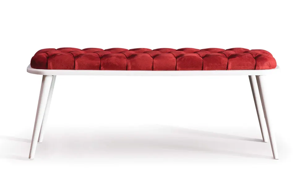 Lady Ahşap Ayaklı Bench