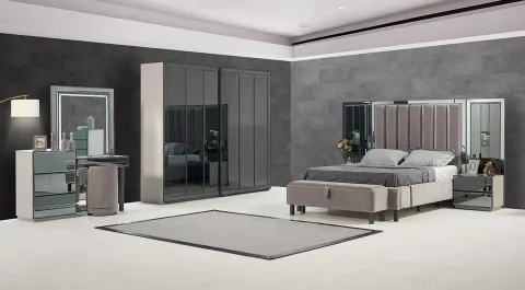 Oylat Sürgü Kapaklı Yatak Odası Takımı