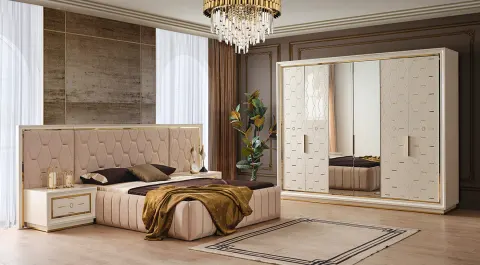 Yüsra 6 Kapaklı Yatak Odası Takımı