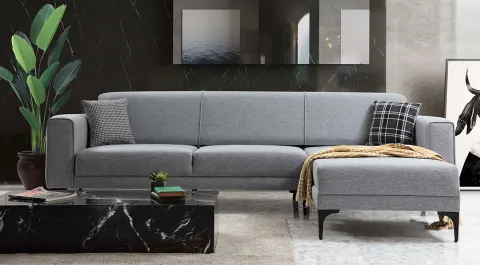 Rain Yataklı Köşe Koltuk Takımı
