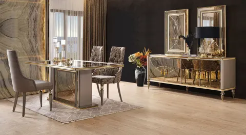 Mara Luxury Yemek Odası Takımı