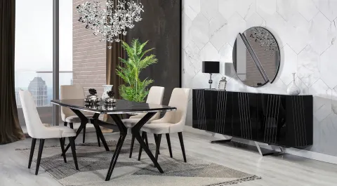 Elis Modern Yemek Odası Takımı