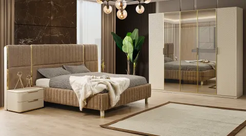 Godiva 5 Kapaklı Yatak Odası Takımı