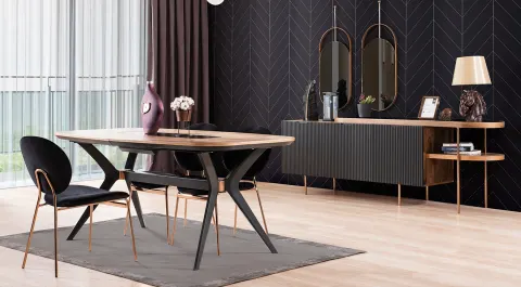Neva Modern Yemek Odası Takımı