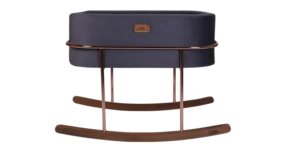 Will Beside Anne Yanı Anthracite Rose Gold Beşik