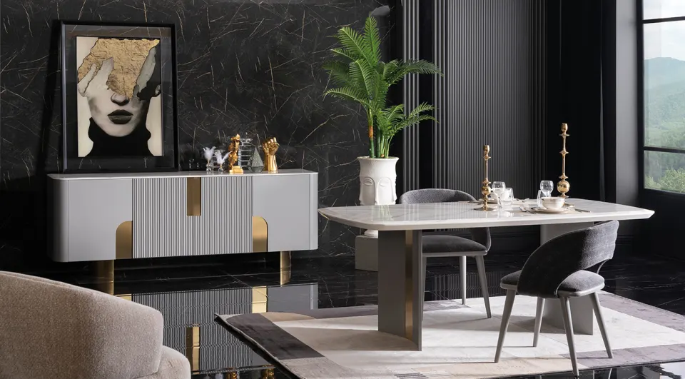 Dior Modern Yemek Odası Takımı