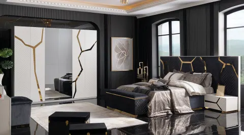 Pierro 6 Kapaklı Yatak Odası Takımı