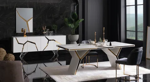 Pierro Modern Yemek Odası Takımı