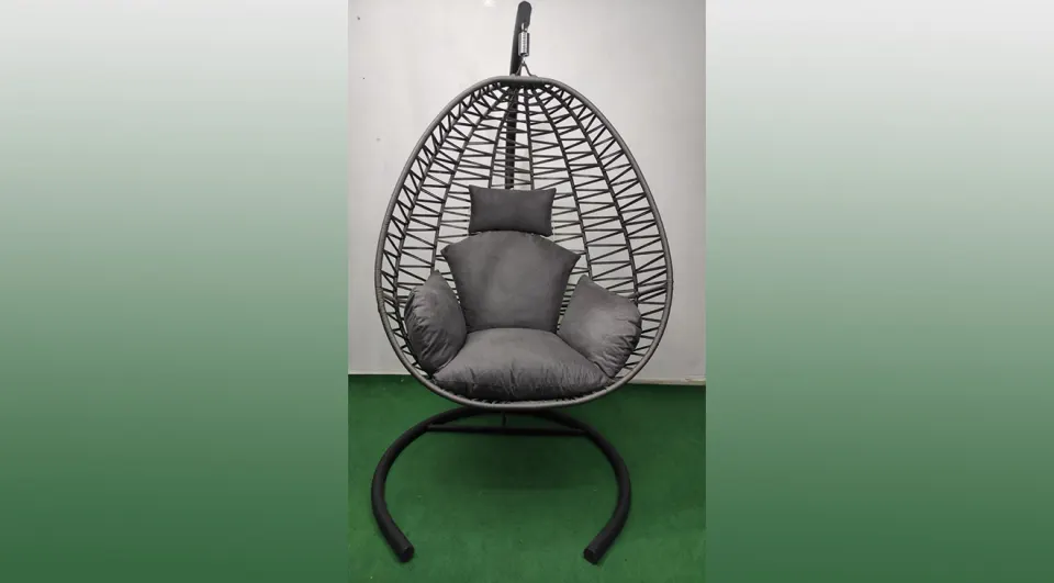 Bodrum Tek Kişilik Salıncak (Gri)