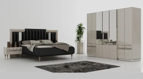 Zen 6 Kapaklı Yatak Odası Takımı