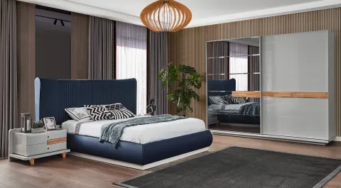 Paris Sürgü Kapaklı Yatak Odası Takımı
