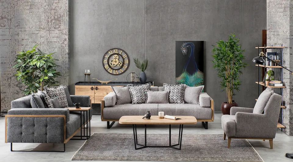 Loft Yataklı Modern Koltuk Takımı