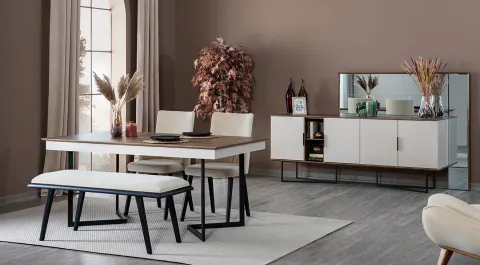 Janti Modern Yemek Odası Takımı