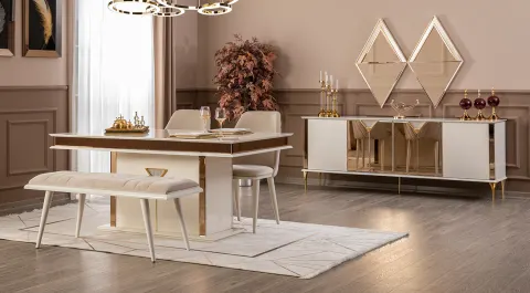 Kontes Modern Yemek Odası Takımı