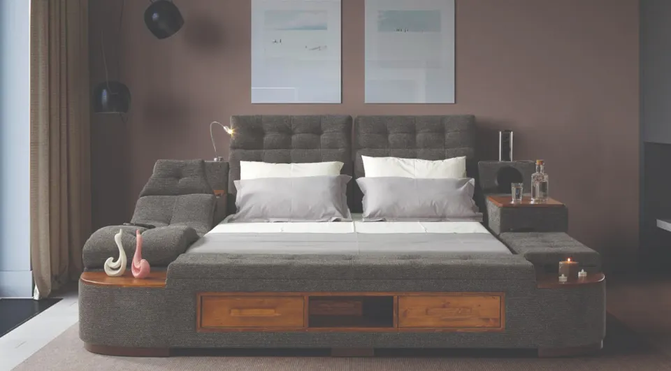 Luxe Life Masajlı Ses Sistemli Akıllı Karyola