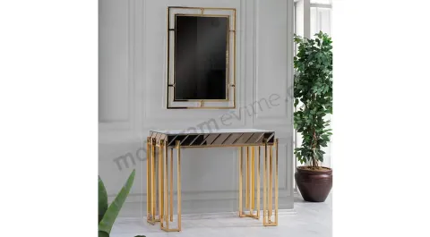 Elit Gold Metal Ayaklı Dresuar