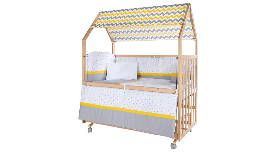 Lemon Anne Yanı Tekerlekli Beşik