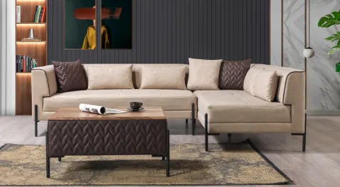 New Trend Modüllü Köşe Koltuk Takımı 4