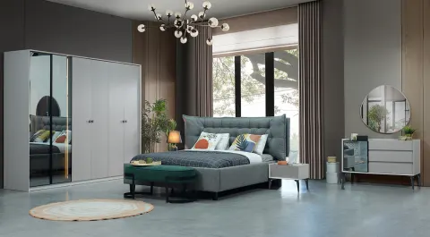 Siena 6 Kapaklı Yatak Odası Takımı