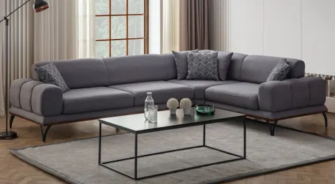Rio Yataklı Modern Köşe Koltuk Takımı