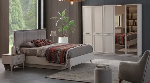 Malta 5 Kapaklı Yatak Odası Takımı