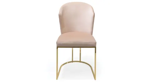 Ladin Gold Metal Ayaklı Sandalye