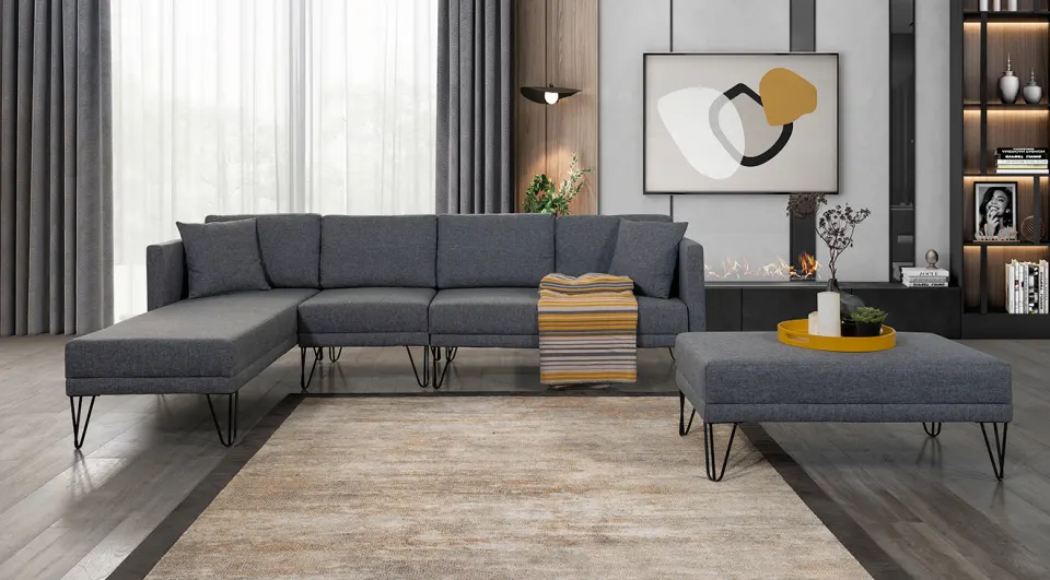 Volki Modern Köşe Koltuk Takımı
