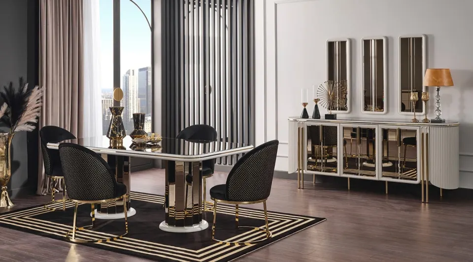 Hilton Luxury Yemek Odası Takımı