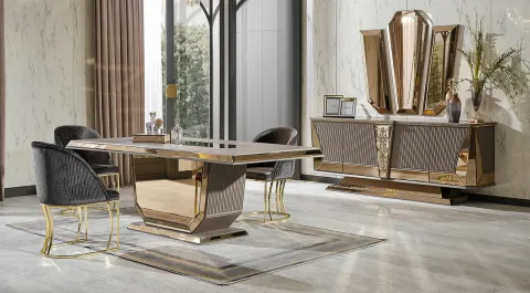 Olimpos Luxury Yemek Odası Takımı