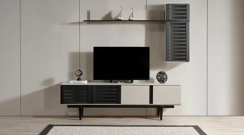 Pars Ahşap Ayaklı Tv Ünitesi