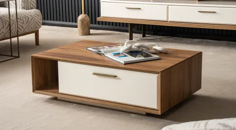 Zen Ceviz Orta Sehpa