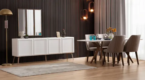 Soprano Modern Yemek Odası Takımı