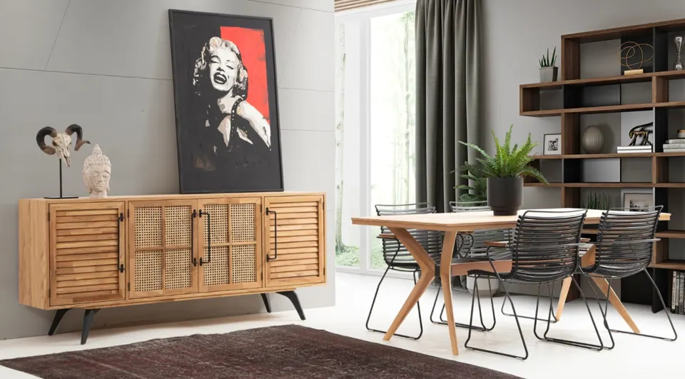 Ton Modern Yemek Odası Takımı