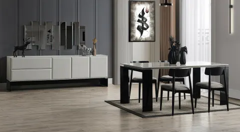 Bianca Modern Yemek Odası Takımı