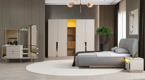 Oscar 5 Kapaklı Yatak Odası Takımı