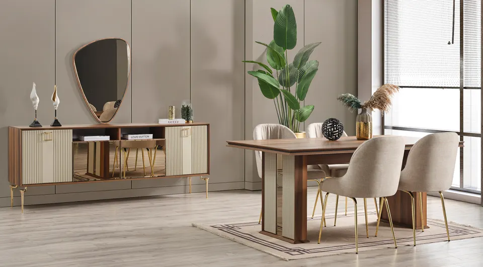 Uludağ Modern Yemek Odası Takımı