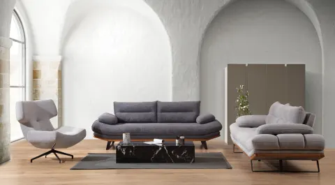 Ada Yataklı Modern Koltuk Takımı