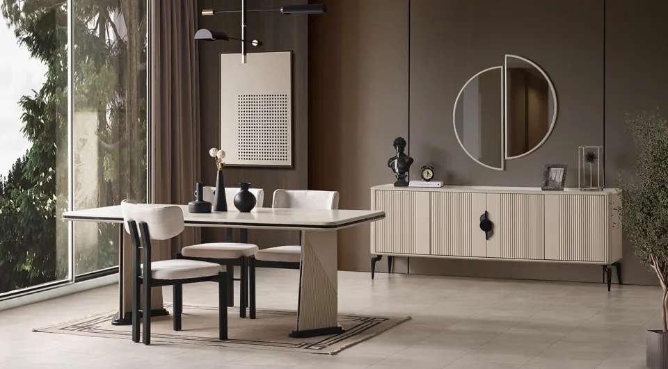 Akya Modern Yemek Odası Takımı
