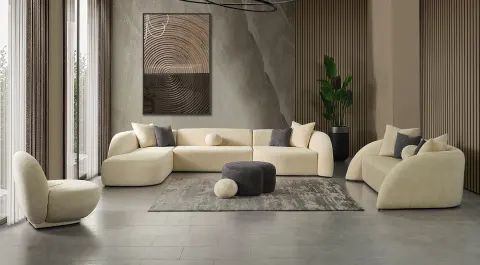 Love Kanepeli Köşe Koltuk Takımı