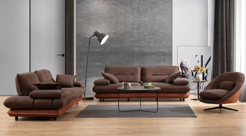 Gradyan Model Yataklı Modern Koltuk Takımı