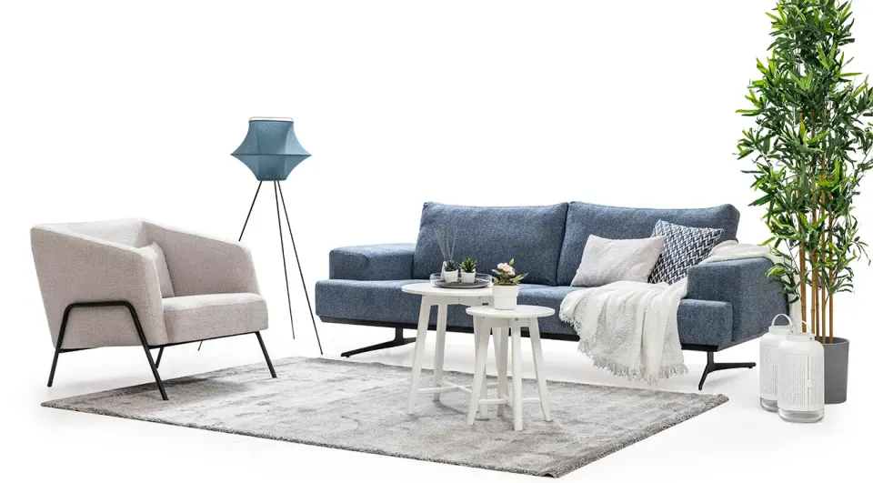 Kamin Yataklı Modern Koltuk Takımı