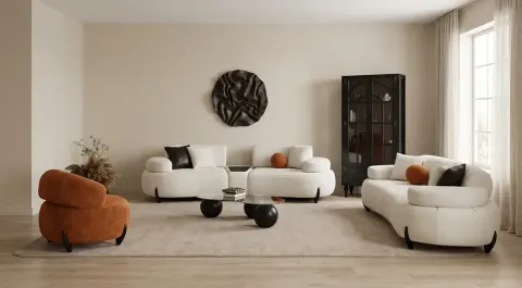 New Rio Yataklı Modern Koltuk Takımı