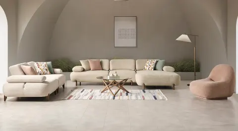 Perla Kanepeli Köşe Koltuk Takımı
